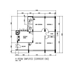 Blk 641 Yishun Street 61 (Yishun), HDB 4 Rooms #615156901